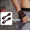 2Pcs Weightlifting Wristband Men Fitness Weightlifting Booster Bands Anti-Slip Wrist Straps Gloves For Barbell Dumbbells Adjustable Fitness Bands