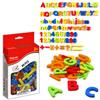 Magnetic Alphabet Magnets Letters Numbers Symbols Toy Set ABC 123 Fridge Plastic Toy Early
