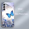 Для Samsung A70 A70s A71 A72 A73 Модный Новый Чехол Для Galaxy A50 A50S A51 A52 A52S A53 A54 A55 A56 ПК Закаленное Стекло Чехол для Телефона