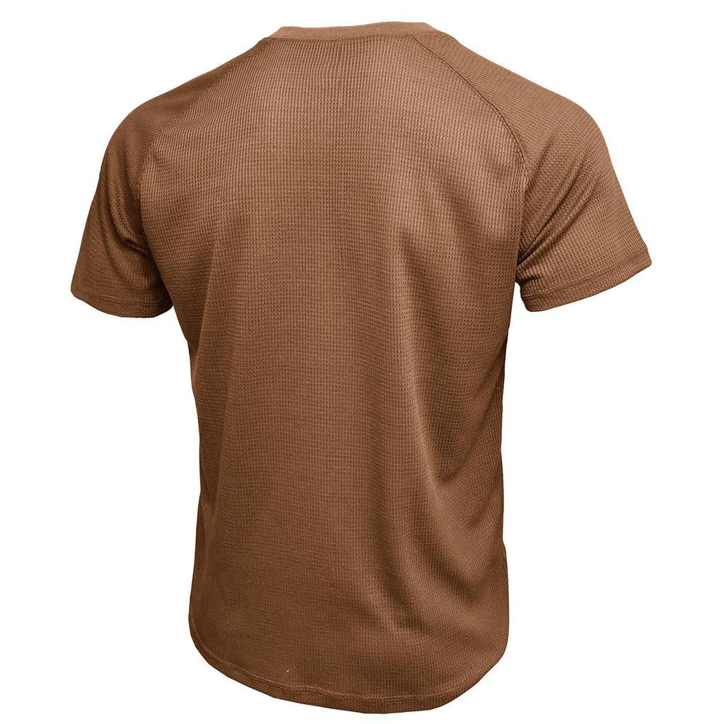 Мужские рубашки на пуговицах, вафельные футболки с короткими рукавами и круглым вырезом, летние пуловеры, повседневная праздничная повседневная одежда