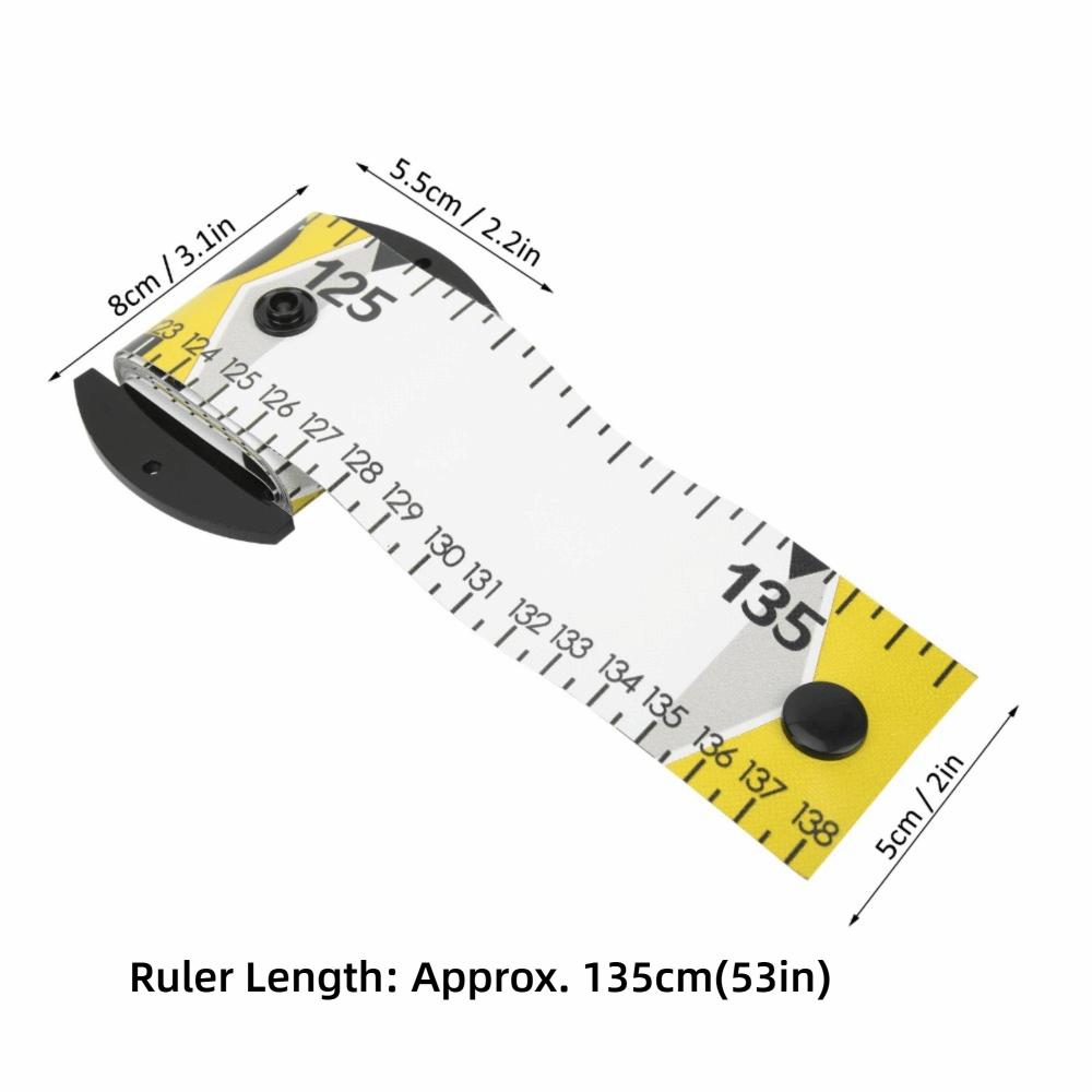 Waterproof Fish Measuring Tape 53 Inch Fishing Ruler Durable Fish Measuring Ruler For Fishing