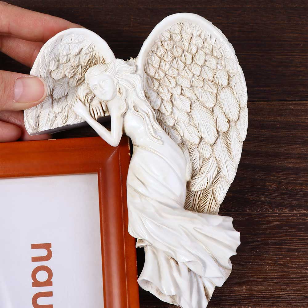 Красивый подарок Скульптура богинь Украшение дверного проема Скульптура крыла ангела Подвеска крыла ангела