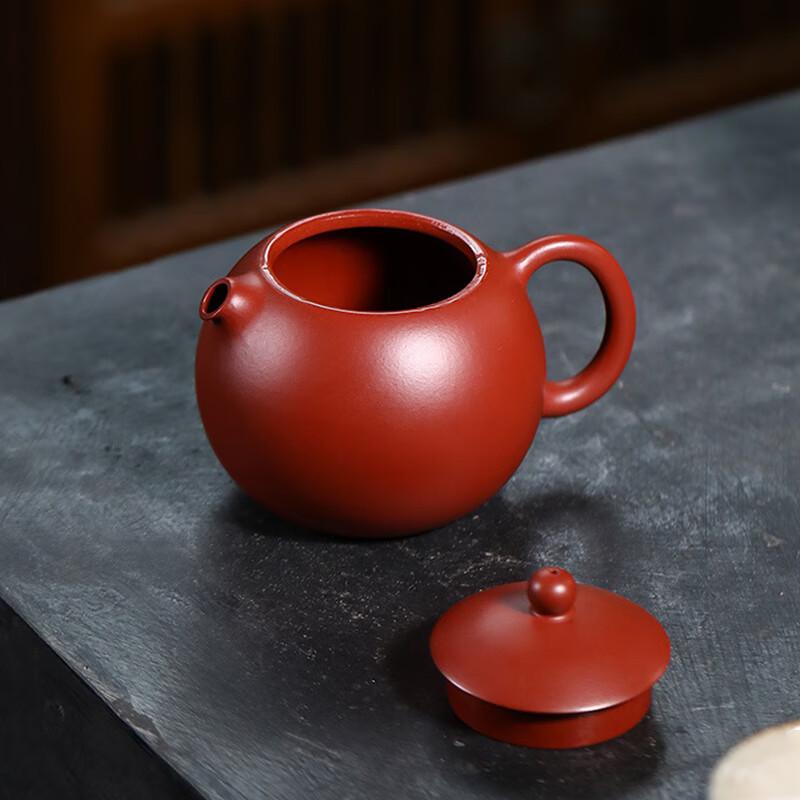 Handmade Yixing Purple Clay Dragon Egg Teapot