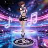 1pc Vibrant Virtual Idol Kira Figure - Hyperdimensional Academy - Desktop Decor, Perfect for Birthdays and Holidays.
