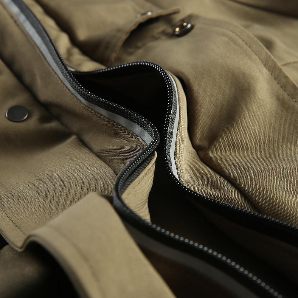 JAZZEVAR Женская ветровка Ins, красивое рабочее пальто средней длины, длинная хлопковая куртка Синьцзян