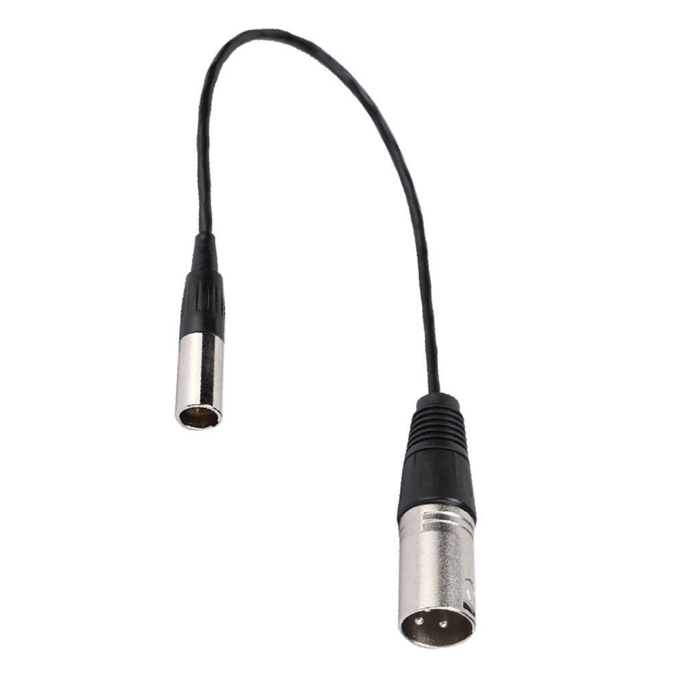 Stable Audio Camera Mic Cord Plug and Play Transfer Cable for Canon Audio Cable Video Recording