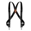 Retro Leather Suspenders Metal Clip Suspender Clip Simple Suspenders for Men  Gift