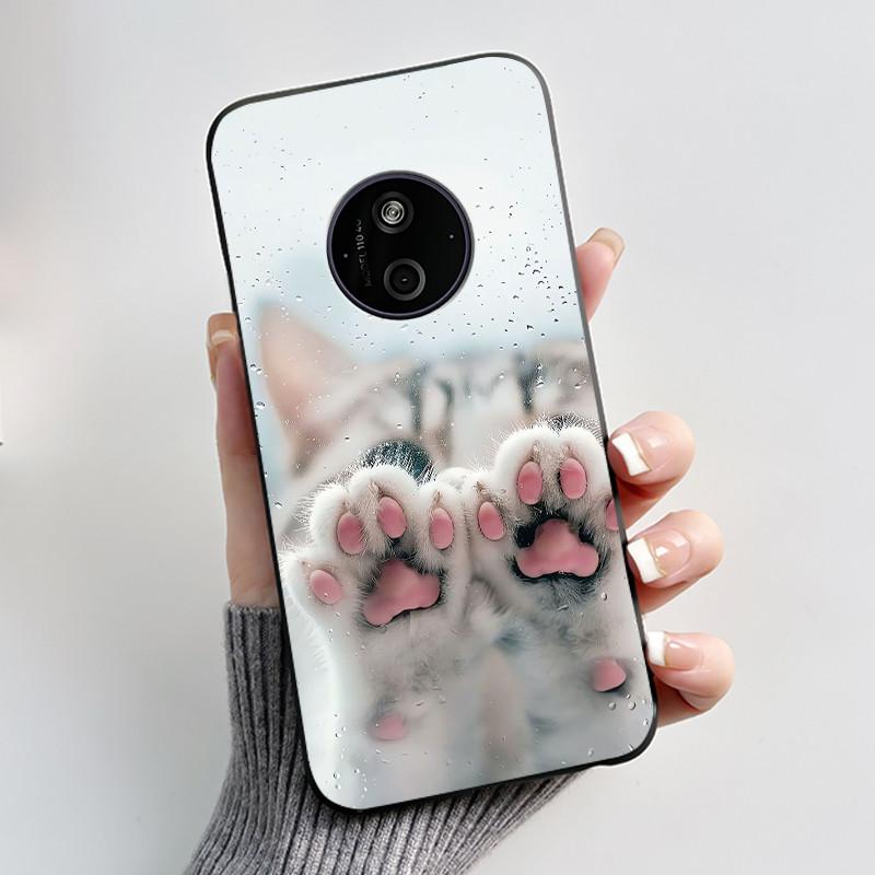 Чехол для Nokia 125 110 4G 2024 HMD 110 Чехол Эстетичный Роскошный Милый Крутой Для Мальчиков Девочек Мягкий Силикон Черный Матовый Крышка-Оболочка для Телефона
