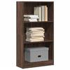 VidaXL Bookcase Brown Oak 60x24x109 Cm Engineered Wood, Bookshelf, Book Holder, Book Support, Cabinet 857809