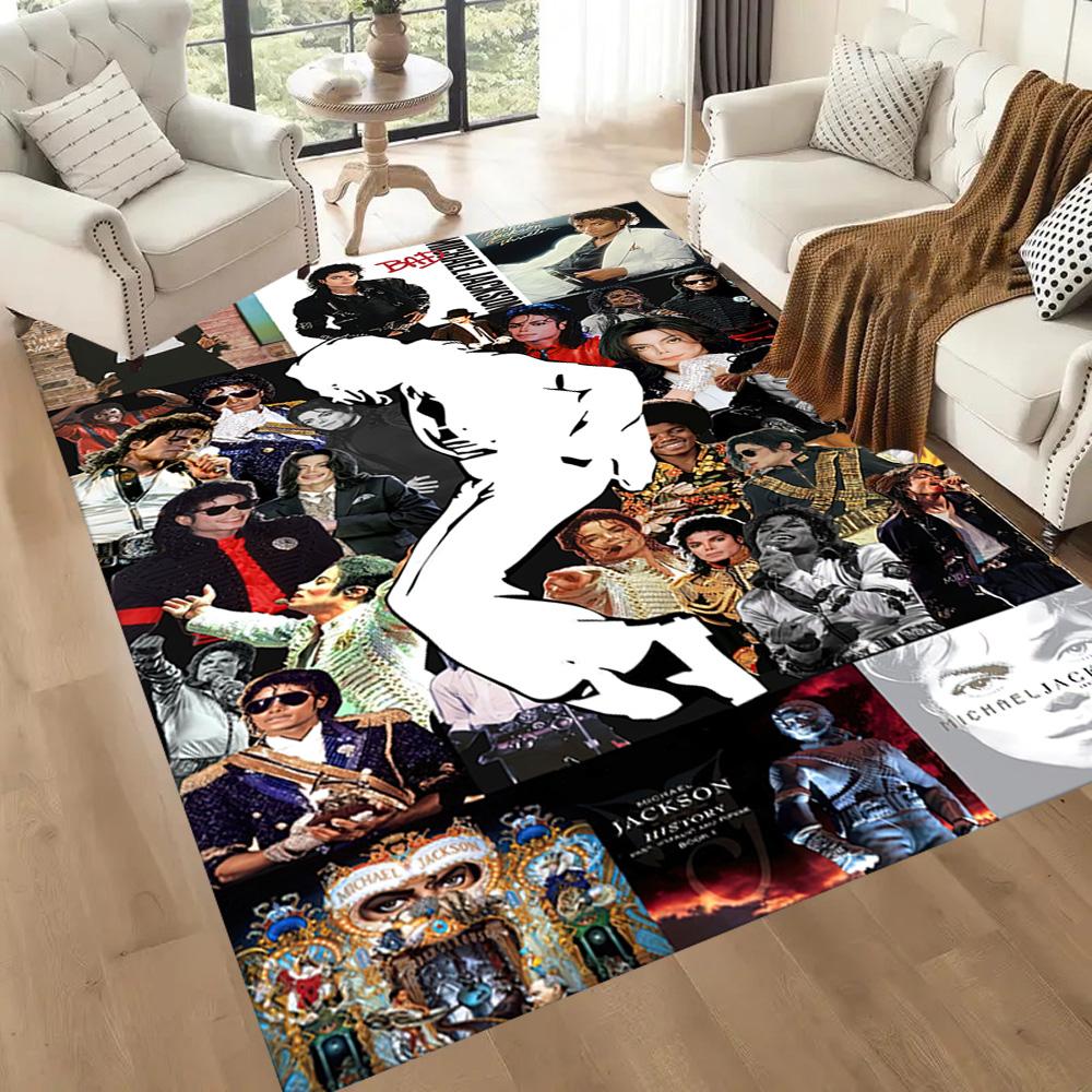 Michael Jackson 95 Floor Mat Suitable for Hallway Game Room Outdoor Dining Room Anti-slip Rug Decorate Offices Spiritual Gift