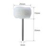 Thread Wool Felt Brush Buffer Polishing Felt Grinding Sanding Head Abrasive Buffing Wheel 3mm Shank