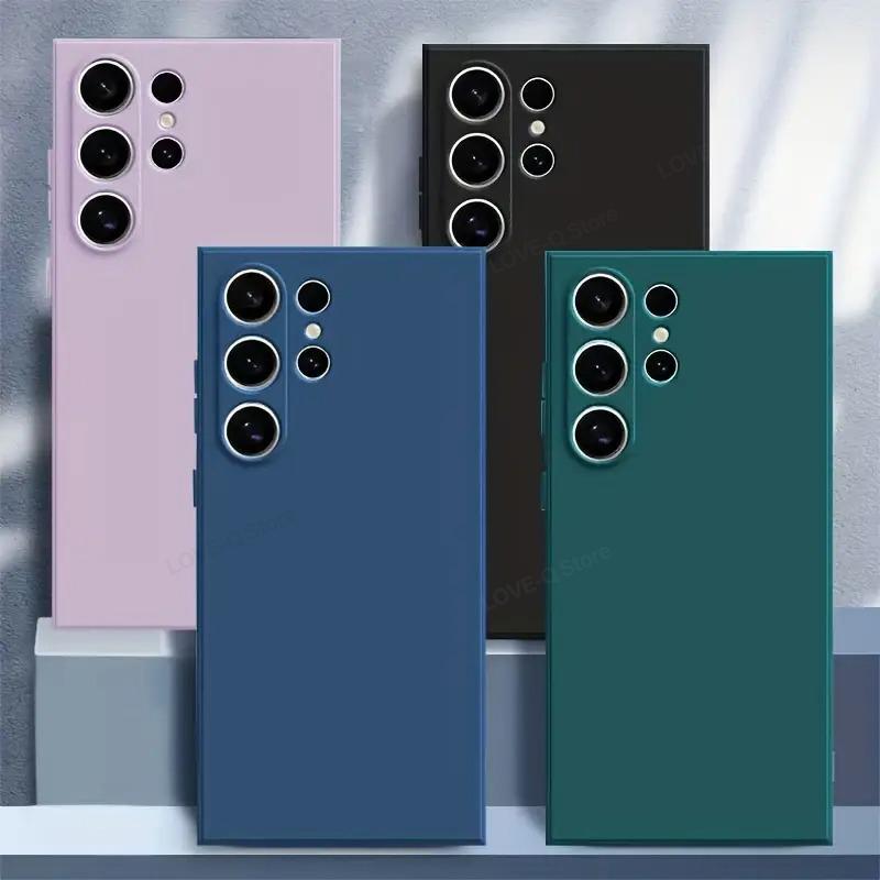 Для S25 Ultra Plus Чехол Силиконовый чехол для телефона Samsung Galaxy S25 S 25 Ultra Plus S25Ultra Чехлы Защитный чехол для камеры