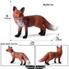Набор игрушечных моделей лесных животных: Кролик, Белохвостый олень, Лиса и Сова