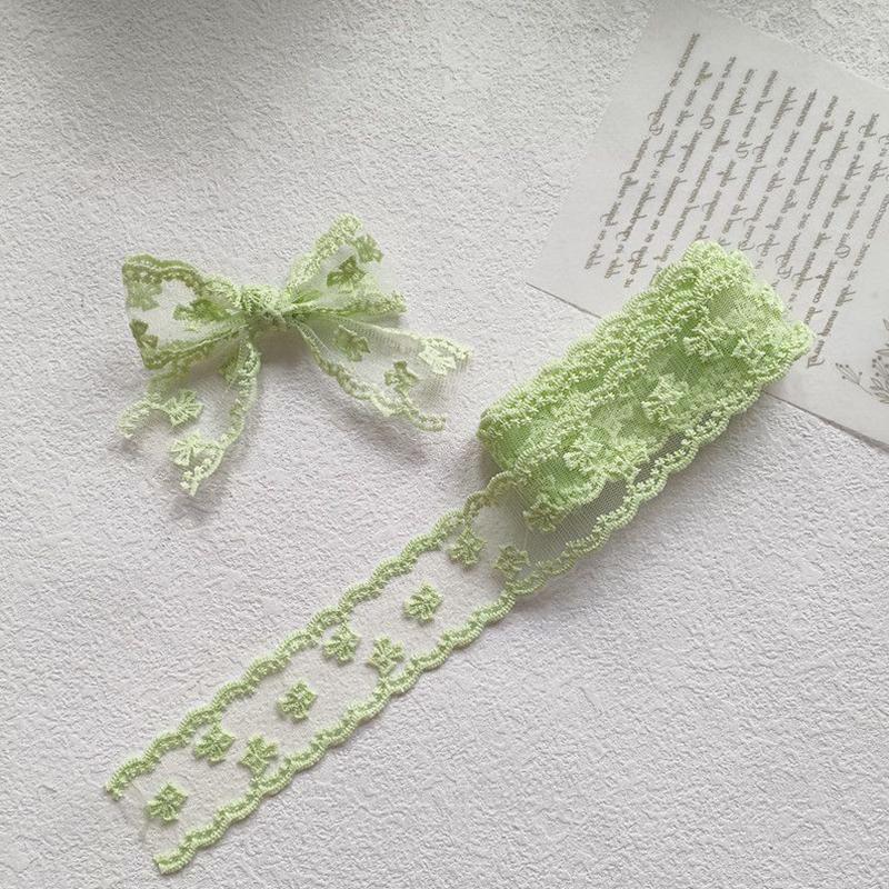 1/2M тканевая лента подарочная упаковка волнистая кромка лента кружевные аксессуары вышивка волнистый край DIY головной убор полое кружево ручная работа 4 см
