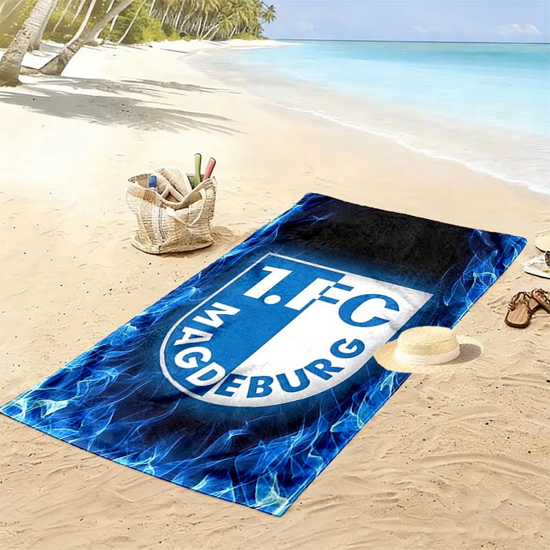 FCM Glory Print Beach Towel, Large Soft Quick Dry Towel for Beach Camping Swimming