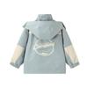 B.Duck Boys' 1082 Hooded Windbreaker Jacket