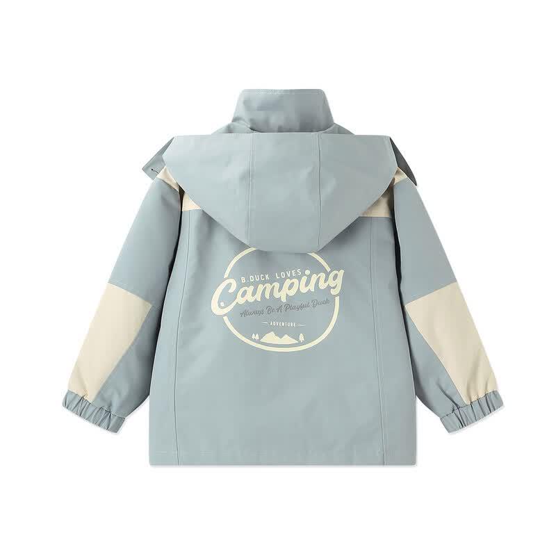 B.Duck Boys' 1082 Hooded Windbreaker Jacket