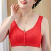 New Front Buckle Underwear Women's Lace Rimless Vest Large Size Bra