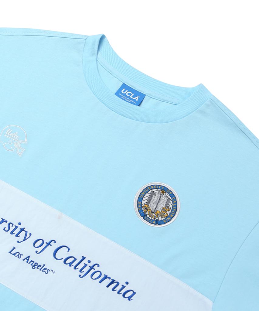 UCLA Cut-Block Short Sleeve T-Shirt [Lt-Blue](Uz4St06_42)