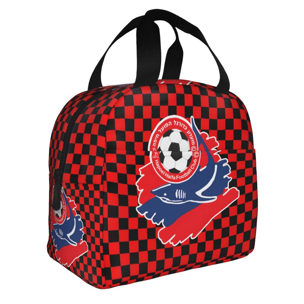 Footbally Beitar Jerusalem FC Soccer Insulated Lunch Bag for Work School Waterproof Cooler Thermal Lunch Box Women Men