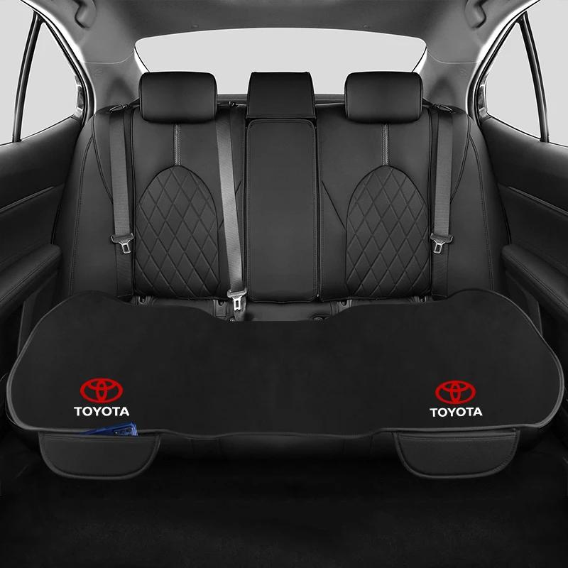 Toyota 2026 Новые колпаки на колеса Четыре сезона Универсальная дышащая плюшевая накидка на сиденье автомобиля и игрушка-подголовник Toyota Наклейка на автомобиль Toyota