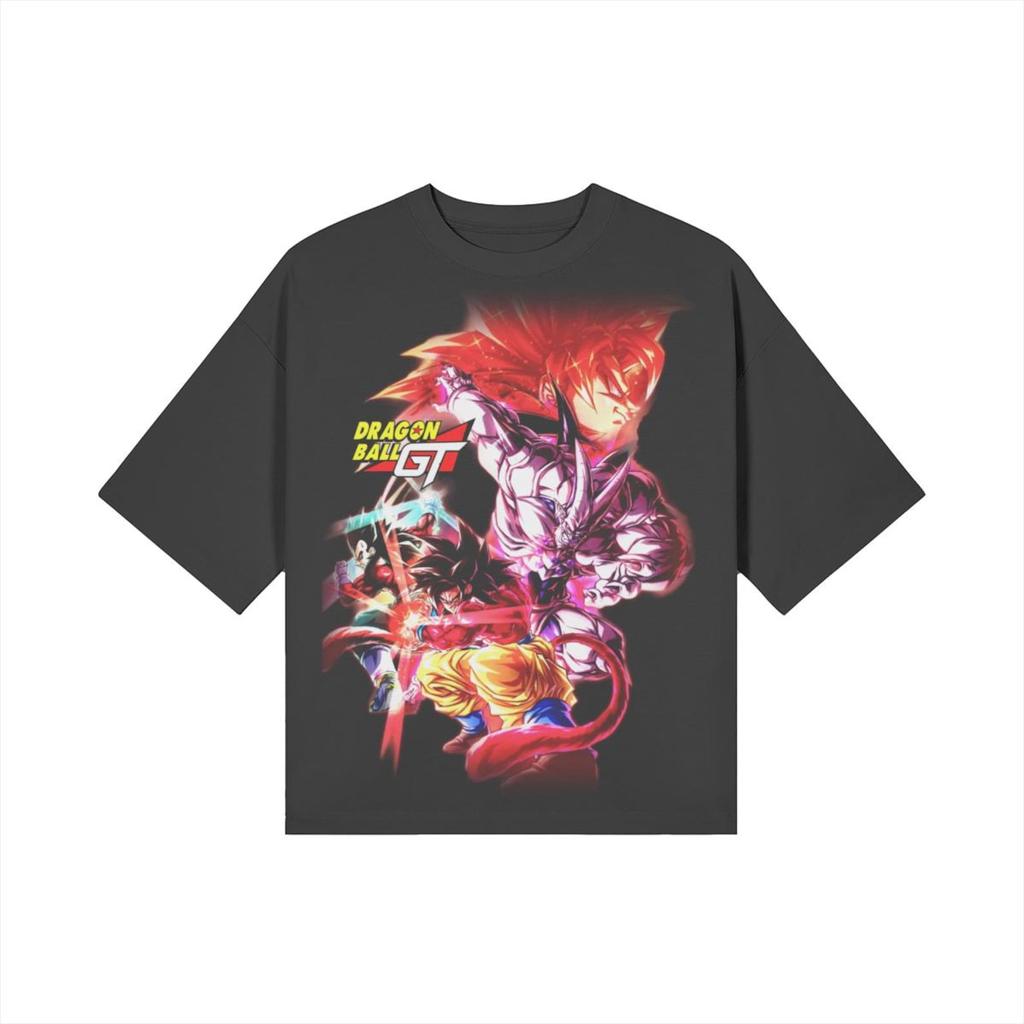 DBGT Gogeta - Vintage Heavyweight 'JUMBO' Graphic Print Boxy Tee