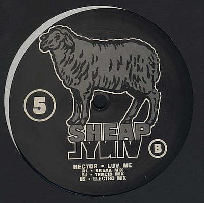 12-дюймовая пластинка HECTOR - Luv Me SHE005 Sheap Vinyl Германия Танцевальная & Электронная Б/У