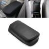 Мягкий кожаный чехол на подлокотник для Toyota RAV4 2006 2007 2008 2009 2010 2011 2012 Автомобильный центральный подлокотник с отделкой черного цвета