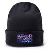 Kids Boys Girls Demon Hunters Rumi Zoey Mira Derpy Printed Knitted Hat Thread Velvet Cap Autumn Winter Warm Knitted Hat