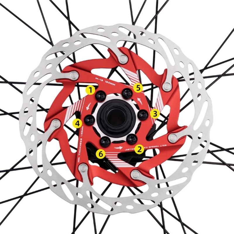 Hollow Road Bike Brake Disc Mountain Bicycles Brake Rotor Central Locking Road Bike Oil Disc Brake Rotors 160mm