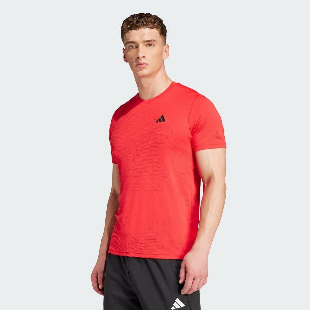 Train Essentials Тренировочная футболка, размер 2XL, красная NQE20 [Adidas], (JN7314)