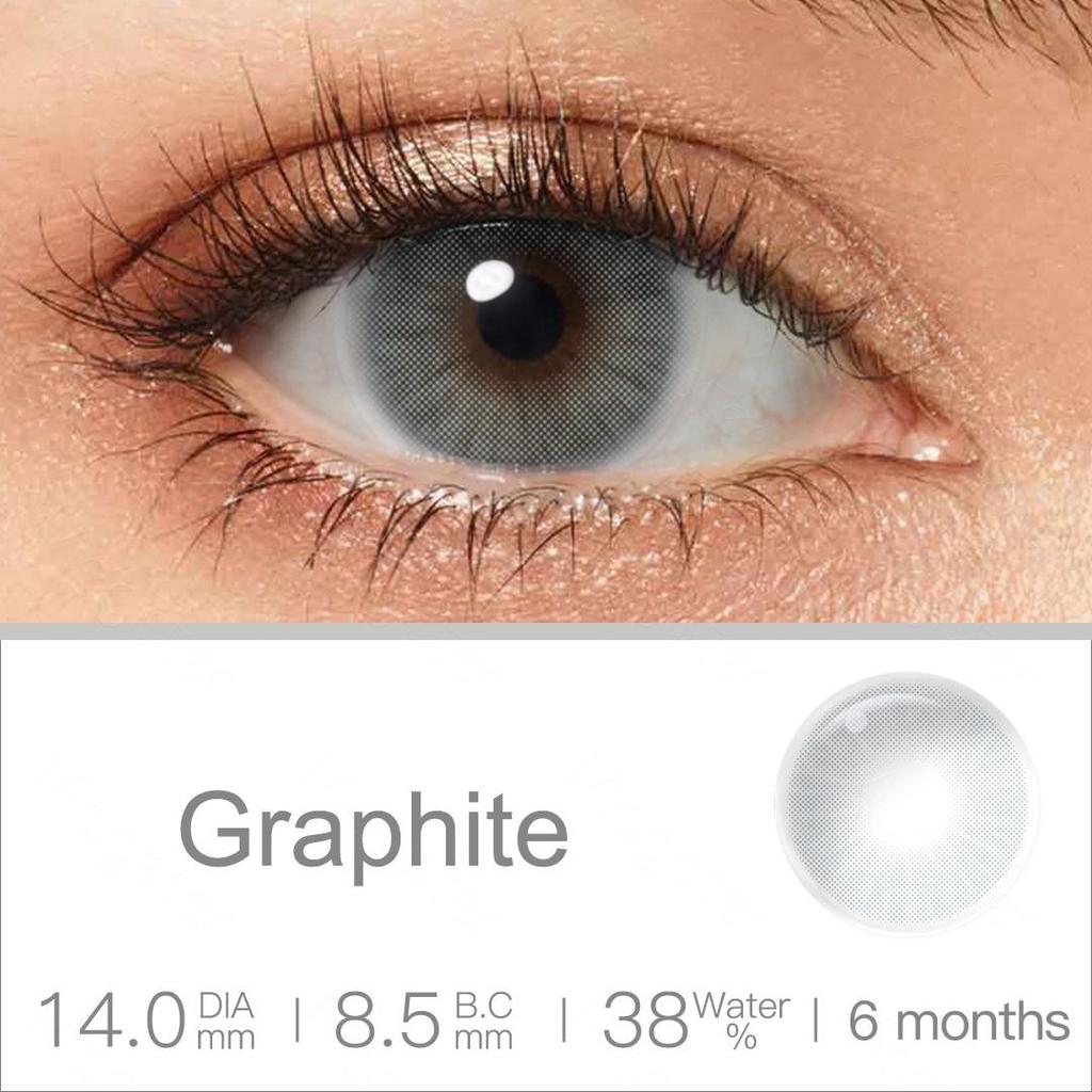 (0.00~-8.00) Prescription Color Contact Lenses Natural Color Eye Lens for Vision Colored Lenses with Diopters Myopia Contact Lenses