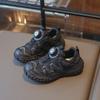 Funny Knob Breathable Mesh Children Sneakers Tire Soft Sole Student Boy Running Shoes Anti-skid Jogging Hiking Shoes Girl I02183