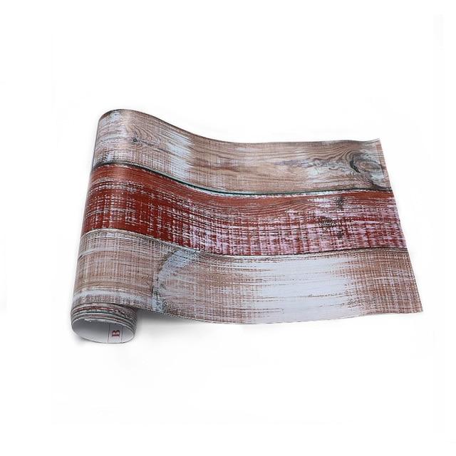 Домашнее украшение под дерево, самоклеящиеся обои, ПВХ, напольные наклейки, экологически чистая виниловая деревянная наклейка для спальни, кухни