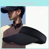 Летняя спортивная солнцезащитная шляпа из ледяного шелка с короткими полями для мужчин и женщин
