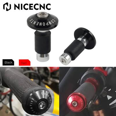 Ручки Руля Мотоцикла Заглушки Концов Руля Для Honda CBR Yamaha Suzuki Kawasaki KTM EXC Enduro Ducati BMW Husqvarna Aprilia Triumph