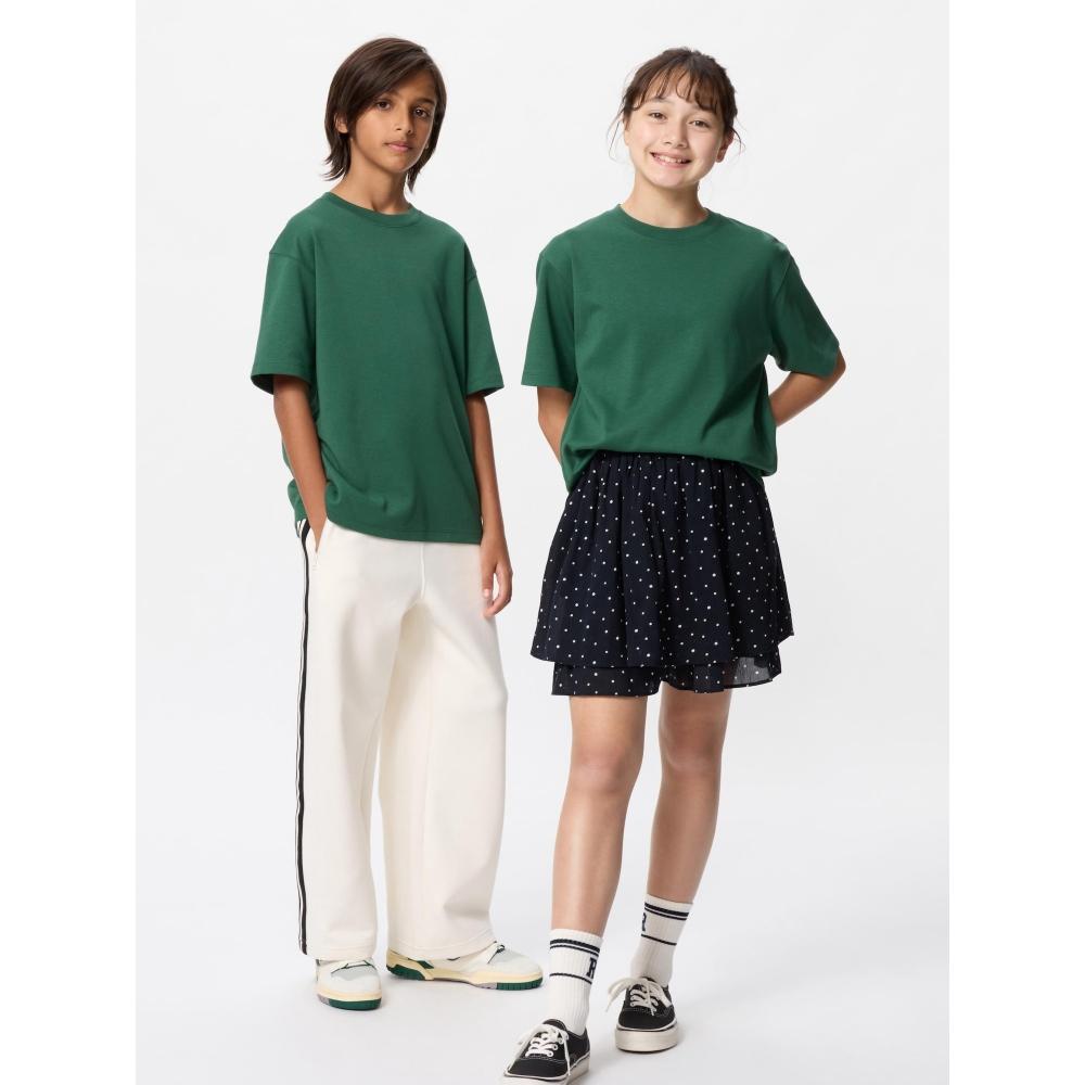 Uniqlo Футболка Japan Air Rhythm Cotton с круглым вырезом