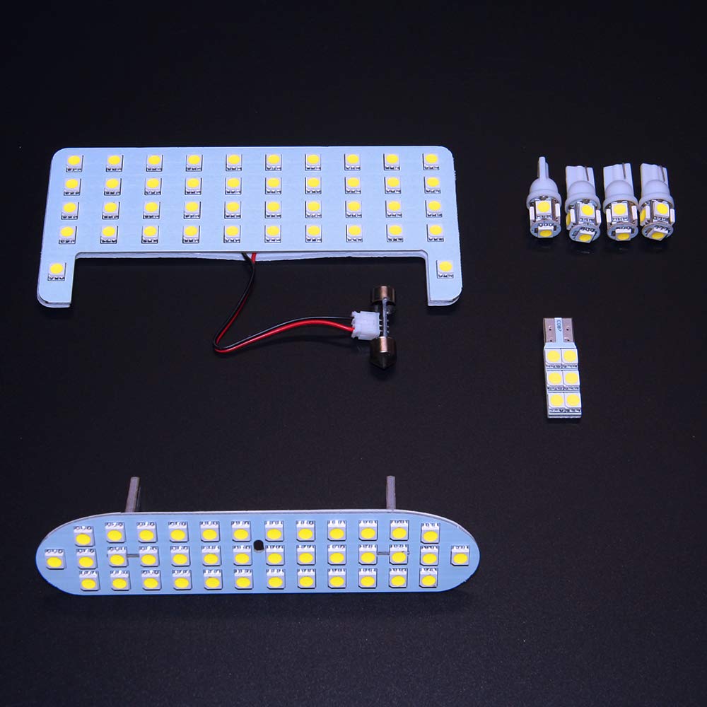 Светодиодный комплект потолочного освещения OPPLIGHT Aqua для Toyota Aqua NHP10, Кастомные детали интерьера, Ярко-белый светодиодный потолочный светильник 6000K, Дизайн с диммированием, Прямая замена