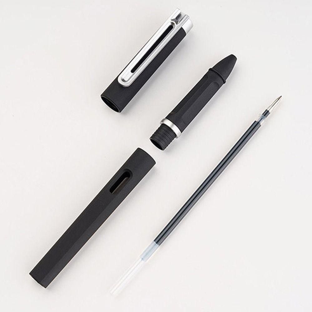 0.5MM Black Ink Gel Pen Quick Drying Ballpoint Pen Simple Calligraphy Pen  School Office