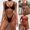 Women One Piece Bikini Monokini Swimwear Push Up Padded Bathing Suit Swimsuit
