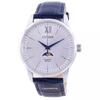 Moonphase Silver Dial Quartz AK5000-03A Men's Watch