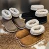 Winter Velvet Snow Boots Couple Versatile Thermal Boots 22715-11715-black, Khaki, camel-J