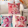 Мультяшная наволочка для подушки «Печенье Павлова» 45x45 см Милая наволочка Подушка для дивана в гостиную Чехол для подушки Спальня Домашнее украшение