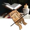 1Pcs Wooden Bible Quran Ramadan Islamic Muslim Home Decoration Book Shelf Book Stand Display Stand