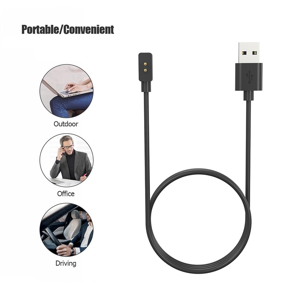 USB-магнитное зарядное устройство для Xiaomi Mi Band 8 Pro Redmi Band 2 Redmi Watch 3 Active Smartwatch, зарядный кабель, зарядное устройство, кабель питания