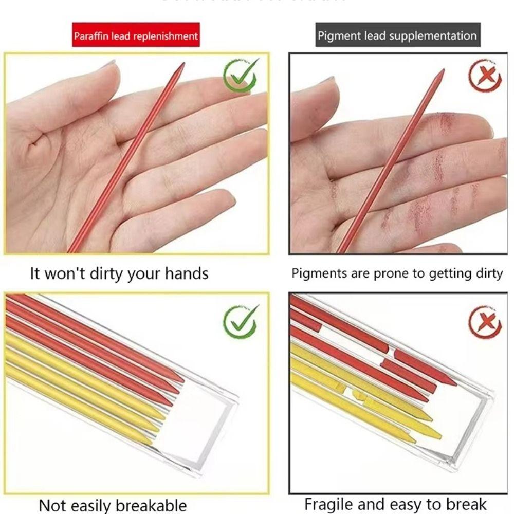 2,8 мм механический карандаш для маркировки глубоких отверстий, деревообрабатывающий инструмент для маркировки, деревообрабатывающее строительство