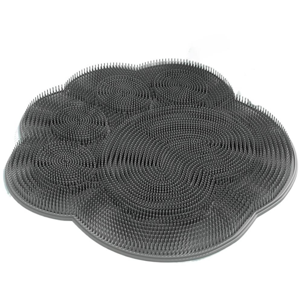 Эффективная очистка спины Массажная щетка для чистки настенный душ массажер коврик спа