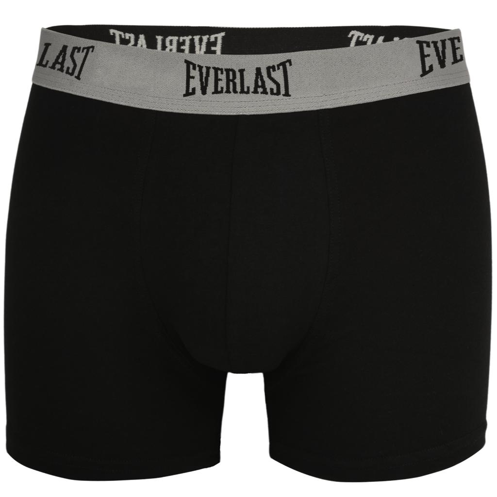 EVERLAST Мужские боксеры Хлопок Логотип Черный Набор 4 штуки