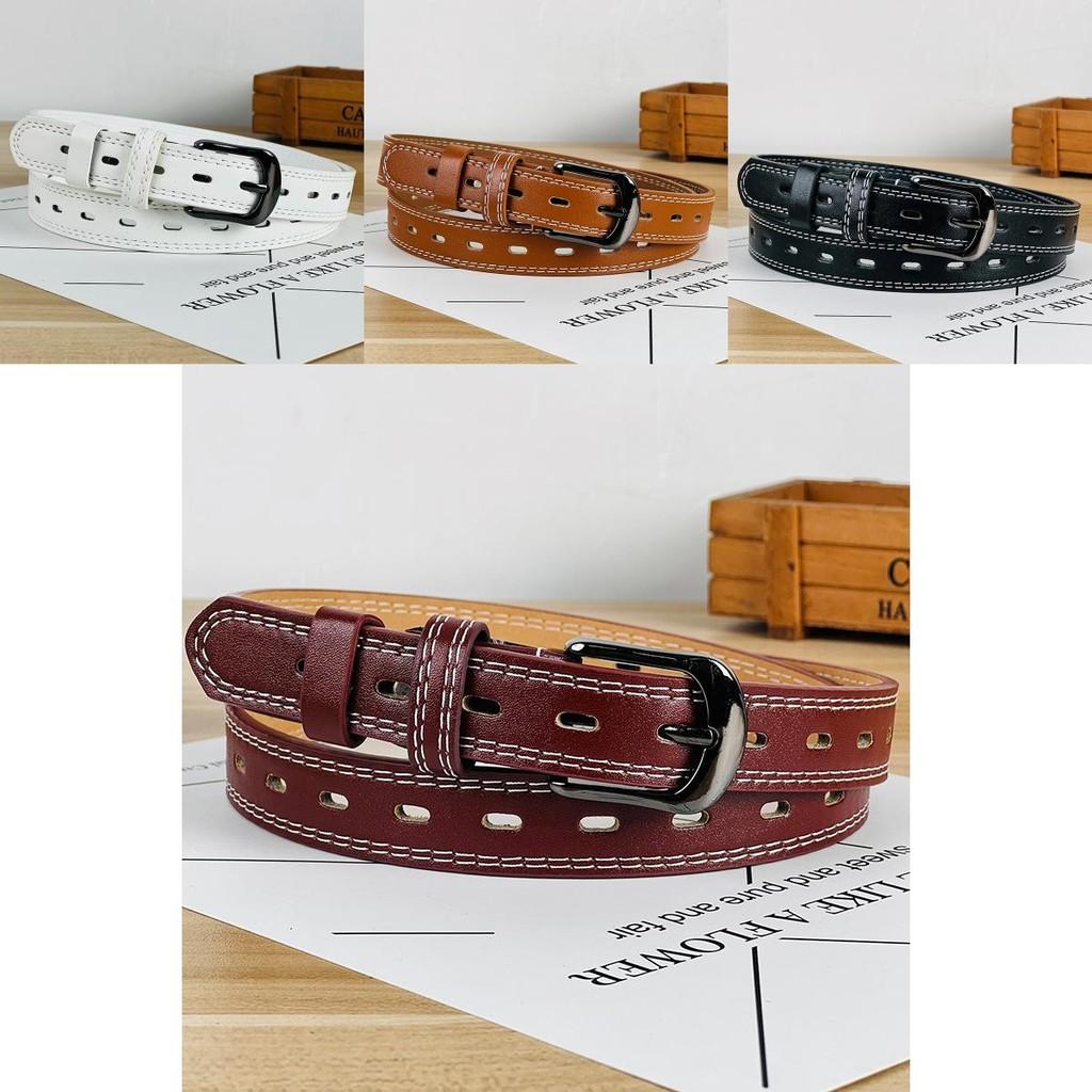 Fashion Womens Hollowout Belt With Pin Buckle For Casual Office Wear