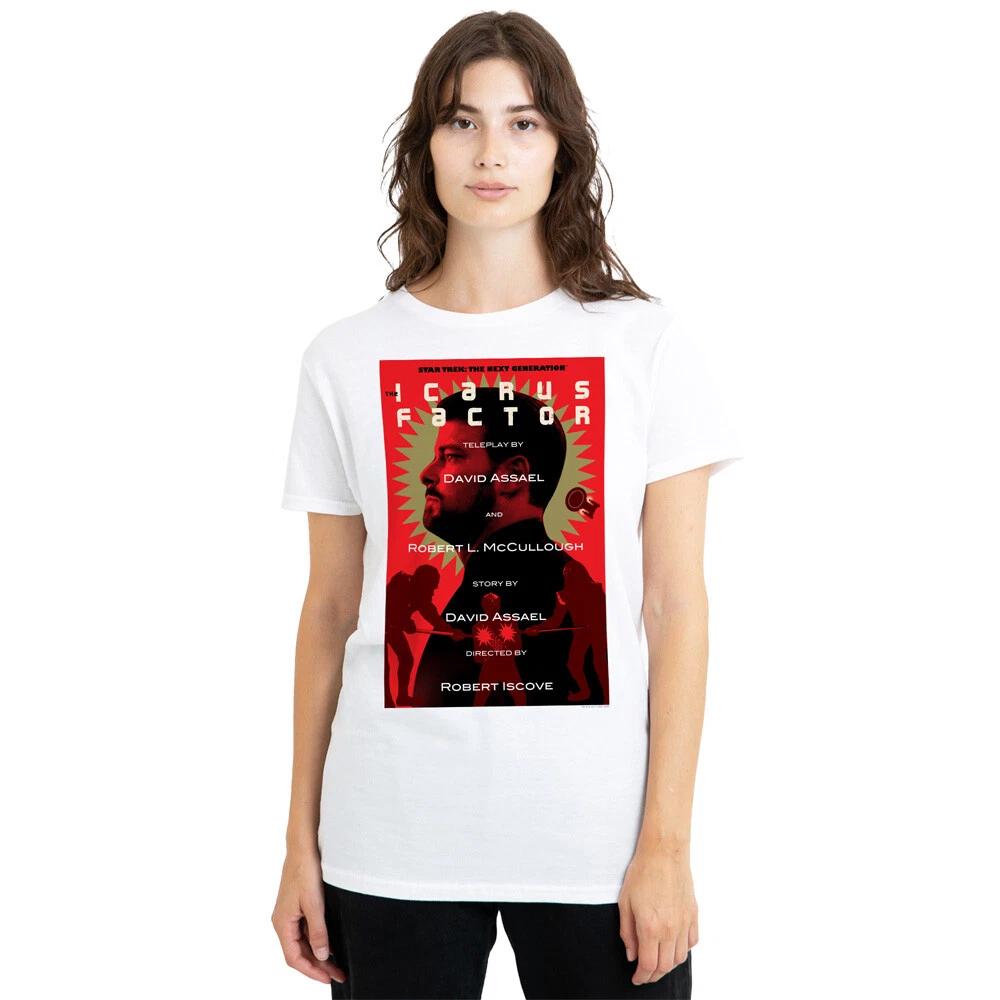 Star Trek TNG Season 2 Episode 14 Ladies 100% Cotton T-shirt Mens Tees Top S-2XL, White